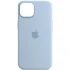 Чехол Silicone case (AAA) with Magsafe and Animation для Apple iPhone 14 Pro Max (6.7") – Голубой / Sky. Фото 3 из 4