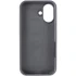 Чохол Silicone Case з закритим низом на Apple iPhone 16 – Сірий / Dark Gray. Фото 5 з 8