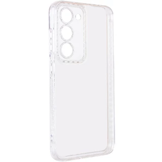 Силіконовий чохол з візерунком на Samsung Galaxy S23 — Прозорий