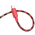 Дата кабель Hoco X116 Meridian USB to Type-C 3A (1m) – Gradient Red Mix. Фото 5 з 6