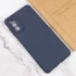 Чохол Silicone Case Lakshmi Plus з закритою камерою на Samsung Galaxy A34 5G – Синій / Midnight Blue. Фото 4 з 4