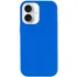 Чехол Silk Full Protective (AA) NO LOGO для Apple iPhone 16 – Синий / Capri Blue. Фото 1 из 7