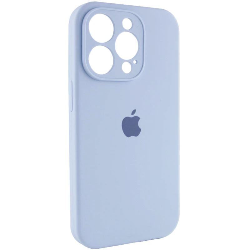 Чохол Silicone Case з захистом камери на Apple iPhone 13 Pro Max (6.7") – Блакитний / Lilac Blue. Фото 3 з 7