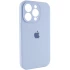 Чехол Silicone Case с защитой камеры для Apple iPhone 15 Pro (6.1") – Голубой / Lilac Blue. Фото 2 из 6
