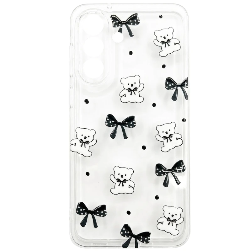 Чохол TPU Clear Joy для Xiaomi Redmi Note 15 4G/5G (EU) – Teddy Bows. Фото 1 з 1
