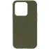 Чехол Silk Full Protective (AA) NO LOGO для Apple iPhone 15 Pro Max (6.7") – Зеленый / Dark Olive. Фото 1 из 9