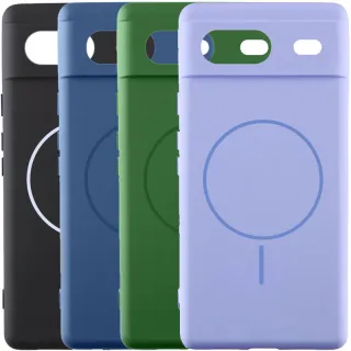 Чохол Silicone Cover Lakshmi Full Camera (AA) with Magnetic Fit для Google Pixel 7a фото 1 з 2