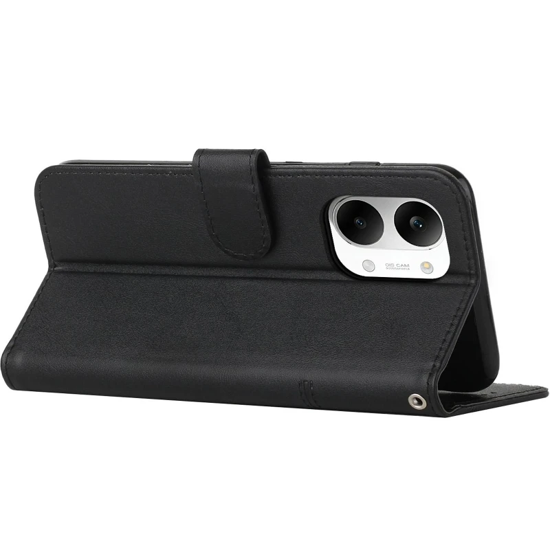Кожаный чехол-книжка Jet Cover для Xiaomi Poco X8 Pro Max – Black. Фото 4 из 4