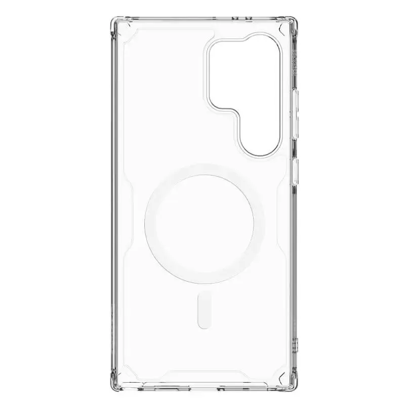 TPU чохол Nillkin Nature Pro з MagSafe на Samsung Galaxy S26 Ultra – Безбарвний (прозорий). Фото 4 з 4