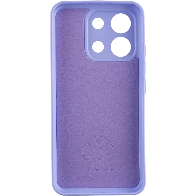 Чохол Silicone Case Lakshmi Plus з закритою камерою на Xiaomi Redmi Note 13 Pro 4G – Бузковий / Dasheen. Фото 2 з 5