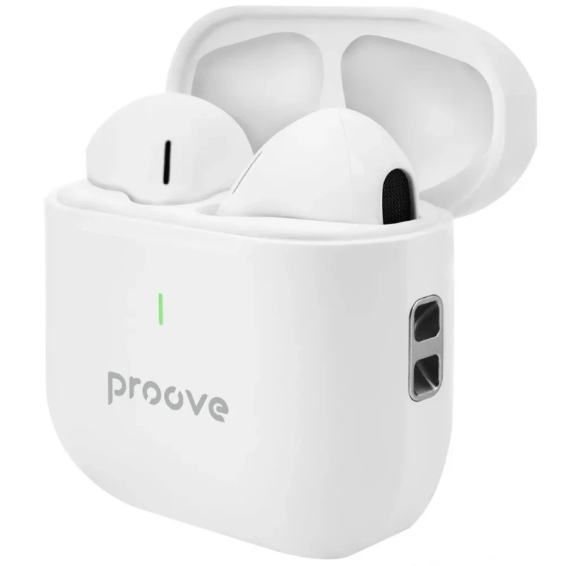 Бездротові TWS навушники Proove Mainstream 2 (APP) – White. Фото 2 з 3