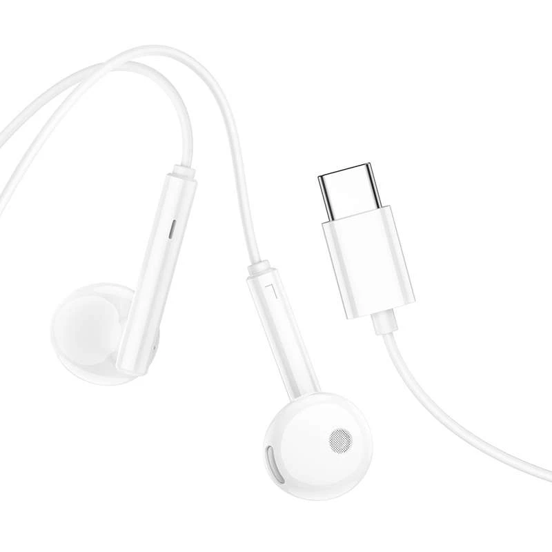 

Наушники Borofone BM82 Art music to Type-C (White)