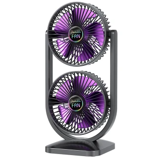 Настільний вентилятор S30 Dual-Fan 3000mAh фото 1 з 3