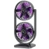 Настільний вентилятор S30 Dual-Fan 3000mAh – Black. Фото 1 з 3