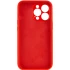 Чехол с закрытым низом Silicone Case для Apple iPhone 16 Pro Max – Красный / Red. Фото 4 из 8