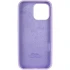 Чохол Silicone Case з закритим низом на Apple iPhone 13 Pro Max (6.7") – Бузковий / Lilac. Фото 5 з 7