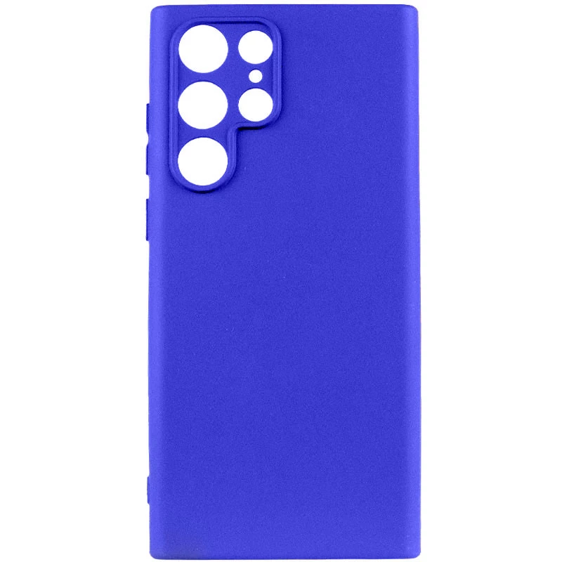 

Чехол Silicone Case Lakshmi с закрытой камерой для Samsung Galaxy S24 Ultra (Синий / Iris), Синій / iris