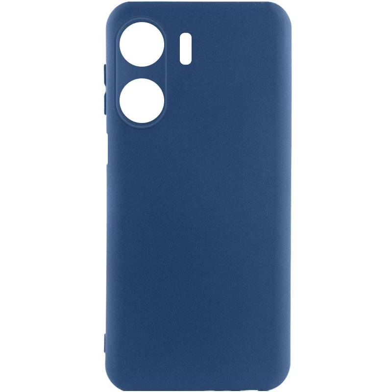 

Чехол Silicone Case Lakshmi с закрытой камерой для Xiaomi Poco C65 (Синий / Navy Blue), Синій / navy blue