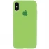 Чохол Silicone Case з закритим низом на Apple iPhone XS (5.8") – М'ятний / Mint. Фото 1 з 1