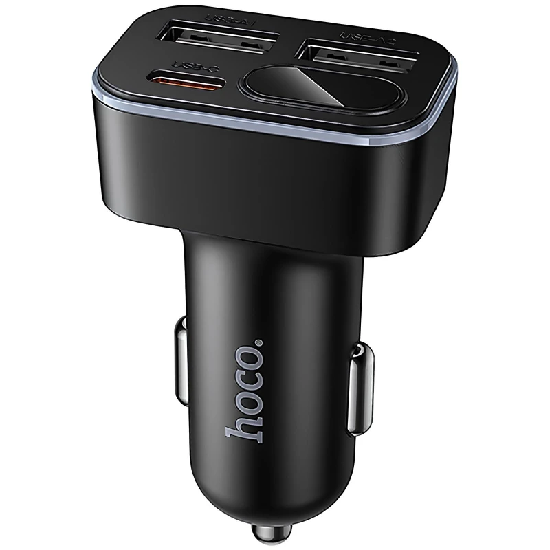 АЗУ Hoco Z63A Barry PD42W+QC3.0 (2USB-A/1C) – Black. Фото 2 из 7