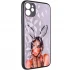 Стеклянный чехол Prisma Ladies на Apple iPhone 11 (6.1") – Rabbit. Фото 2 из 8