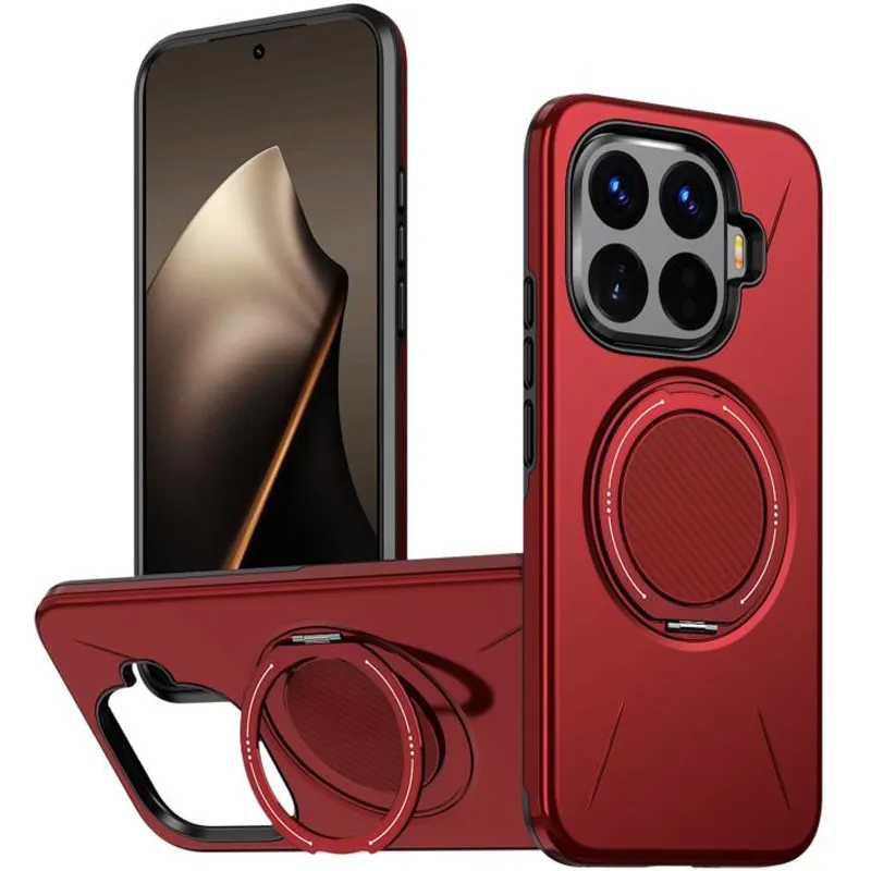 TPU+PC чохол Kalebol Magnetic Case для Xiaomi 15T Pro – Red. Фото 2 з 3