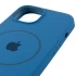 Чохол Silicone Armor Max with MagSafe для Apple iPhone 15 (6.1") – Синій / Denim Blue. Фото 5 з 6