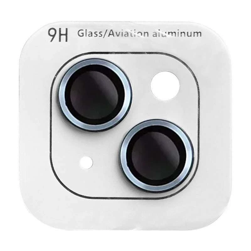 

Металеве захисне скло на камеру на Apple iPhone 14 (6.1") (Блакитний / Light Blue)
