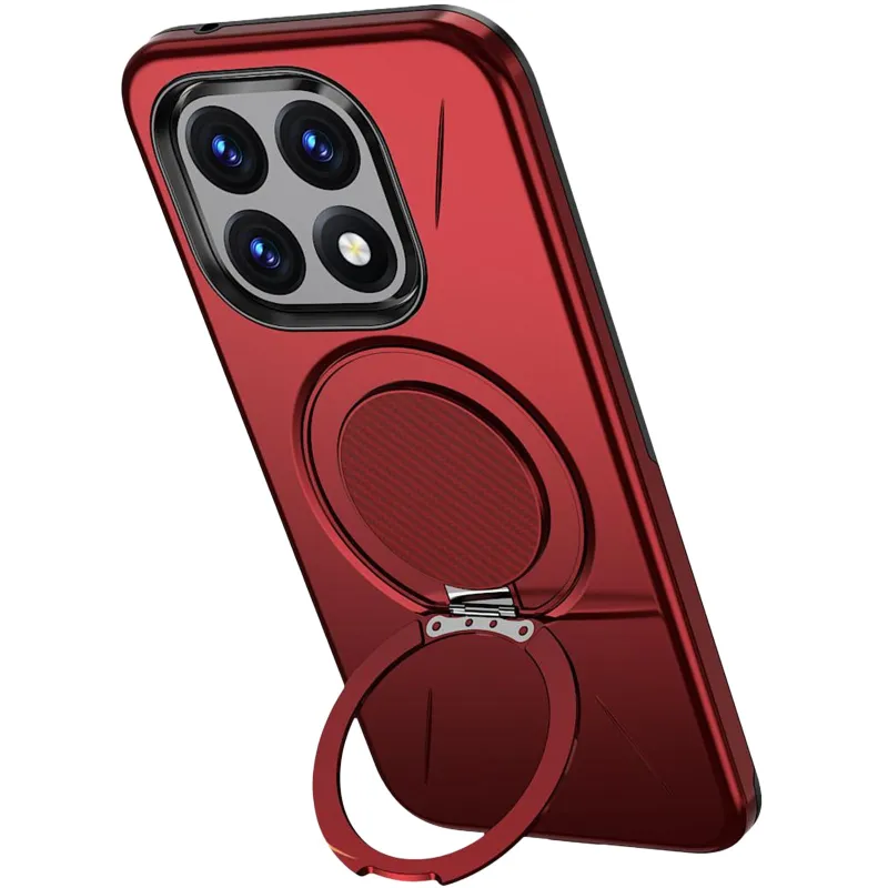 TPU+PC чохол Kalebol Magnetic Case для Xiaomi 15T – Red. Фото 3 з 3