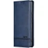 Кожаный чехол-книжка AZNS Classic series для Samsung Galaxy A37 5G – Dark Blue. Фото 1 из 4