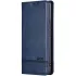 Шкіряний чохол-книжка AZNS Classic series для Samsung Galaxy S26 Ultra – Dark Blue. Фото 1 з 4