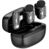Петличний бездротовий мікрофон WIWU WM008 Dual-mic ANC Type-C – Black. Фото 1 з 6