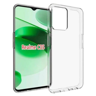 Ультратонкий силиконовый чехол 1,5 мм для Realme C35 фото 1 Ультратонкий силиконовый чехол 1,5 мм для Realme C35 фото 1 из 1