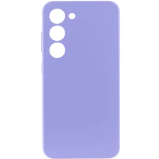 Чохол Silicone Case Lakshmi Premium із закритою камерою для Samsung Galaxy S24+ — Бузковий / Dasheen