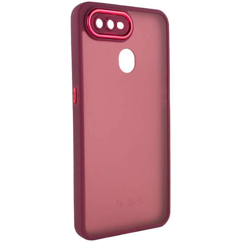 TPU+PC чохол Accent на Oppo A5s – Magenta. Фото 3 з 6