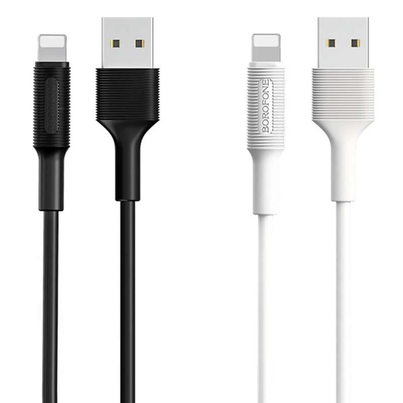 

Дата кабель Borofone BX1 EzSync USB to Lightning (1m)