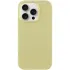 Чехол Silk Full Protective (AA) NO LOGO для Apple iPhone 16 Pro – Желтый / Mellow Yellow. Фото 4 из 9