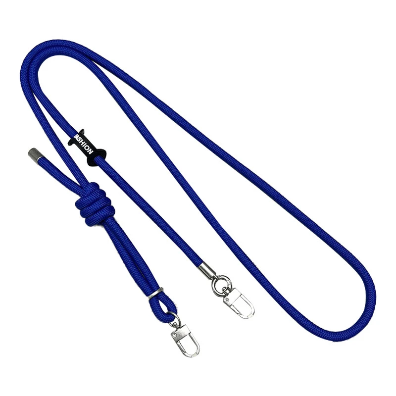 Шнурок с двумя креплениями (8мм) 150см – Indigo. Фото 2 из 3