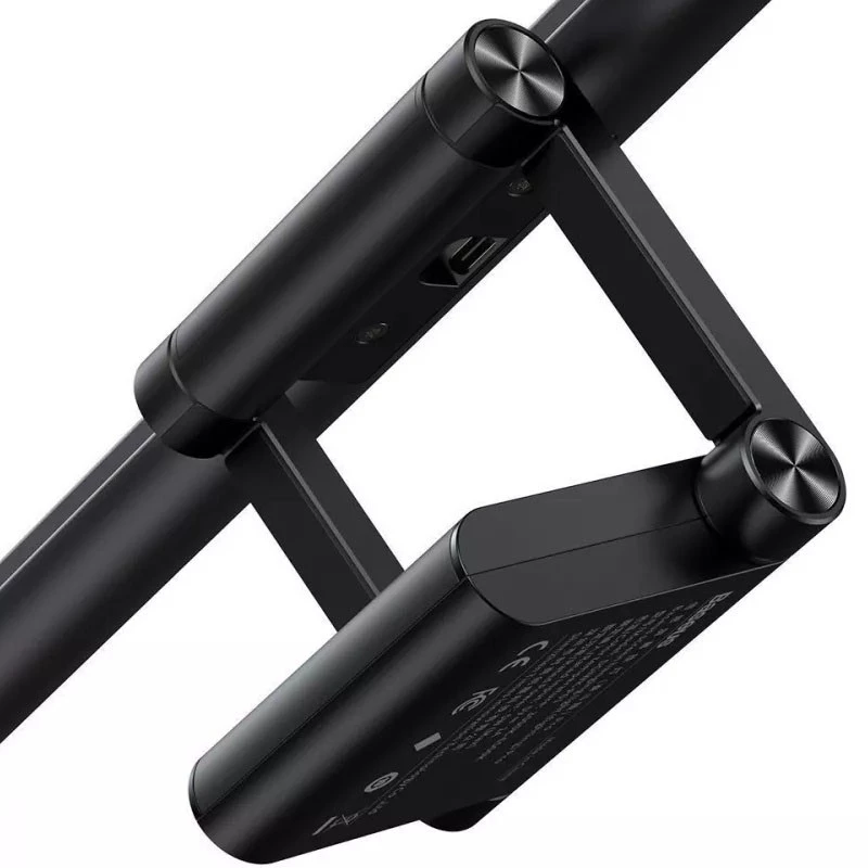 LED лампа для комп'ютера Baseus I-Wok Asymmetric Light Source Screen Hanging Light (fighting) Pro – Black. Фото 5 з 8