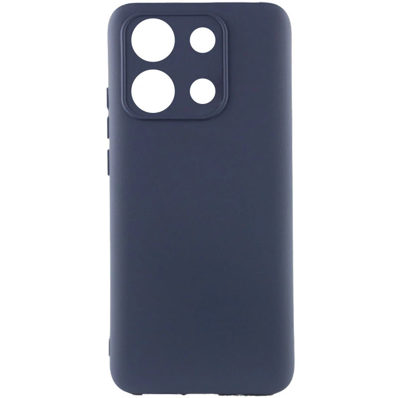 

Чехол Silicone Case Lakshmi Plus с закрытой камерой для Xiaomi Poco M6 Pro 4G (Синий / Midnight Blue), Синій / midnight blue