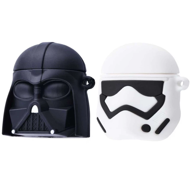 Силиконовый футляр Star Wars Force для наушников AirPods 1/2 + карабин фото 1 из 1