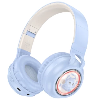 Накладные беспроводные наушники Hoco W50 Cute fun фото 1 из 4