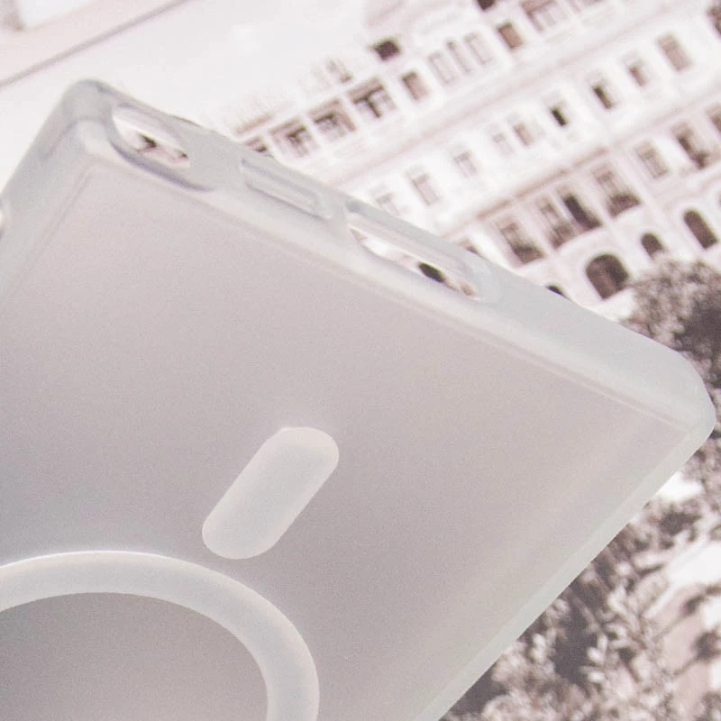Силиконовый чехол Lyon из MagSafe на Samsung Galaxy S23 Ultra – White. Фото 8 Силиконовый чехол Lyon из MagSafe на Samsung Galaxy S23 Ultra – White. Фото 8 из 8