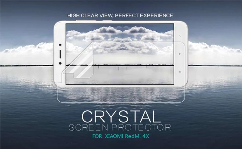 

Захисна плівка Nillkin Crystal на Xiaomi Redmi 4X (Антивідбитки)