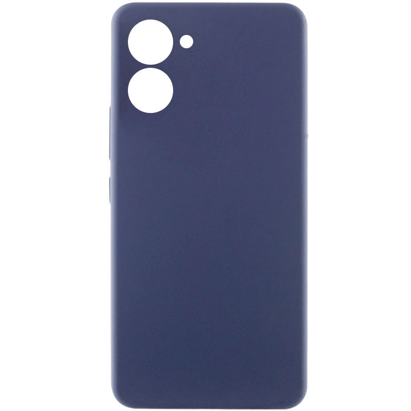 

Чехол Silicone Case Lakshmi Premium з закритою камерою на Realme C33 (Темно-синий / Midnight blue), Темно-синій / midnight blue