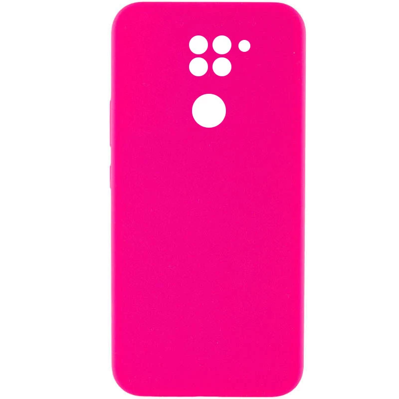 

Чехол Silicone Case Lakshmi Premium з закритою камерою на Xiaomi Redmi Note 9 / Redmi 10X (Розовый / Barbie pink), Рожевий / barbie pink