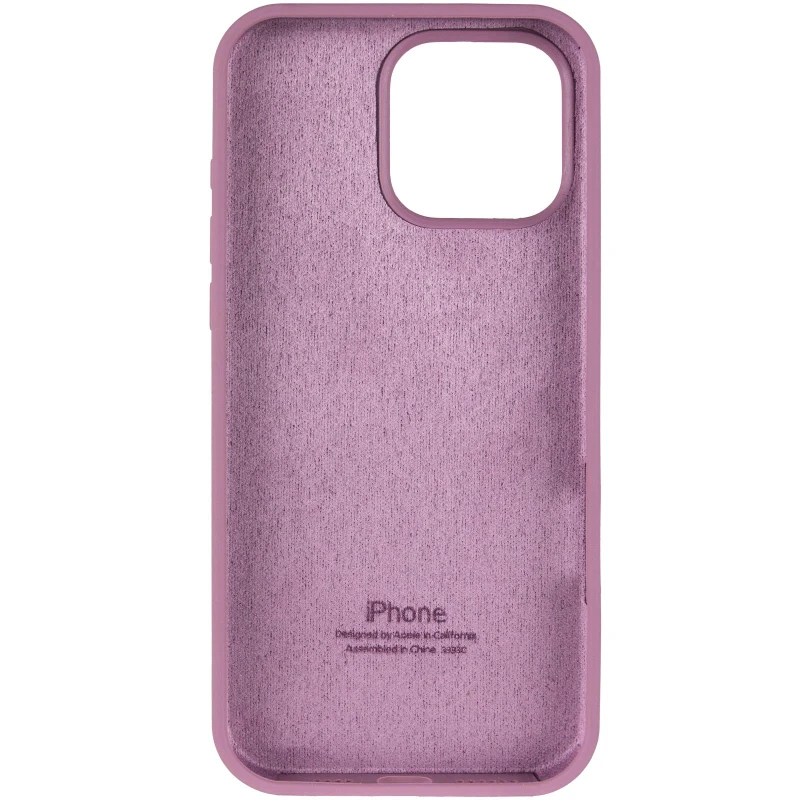 Чохол Silicone Case з закритим низом на Apple iPhone 16 Pro – Ліловий / Lilac Pride. Фото 6 з 10