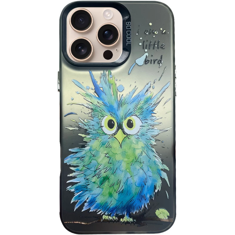 Чехол TPU+PC Street Art для Apple iPhone 16 Pro Max – Little Bird. Фото 2 из 7