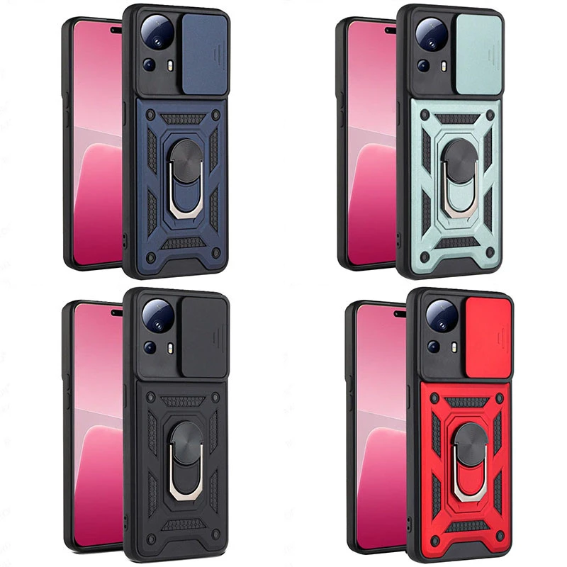 Ударопрочный чехол Ummi Camshield Serge Ring (in box) для Xiaomi 13 Lite фото 1 из 2