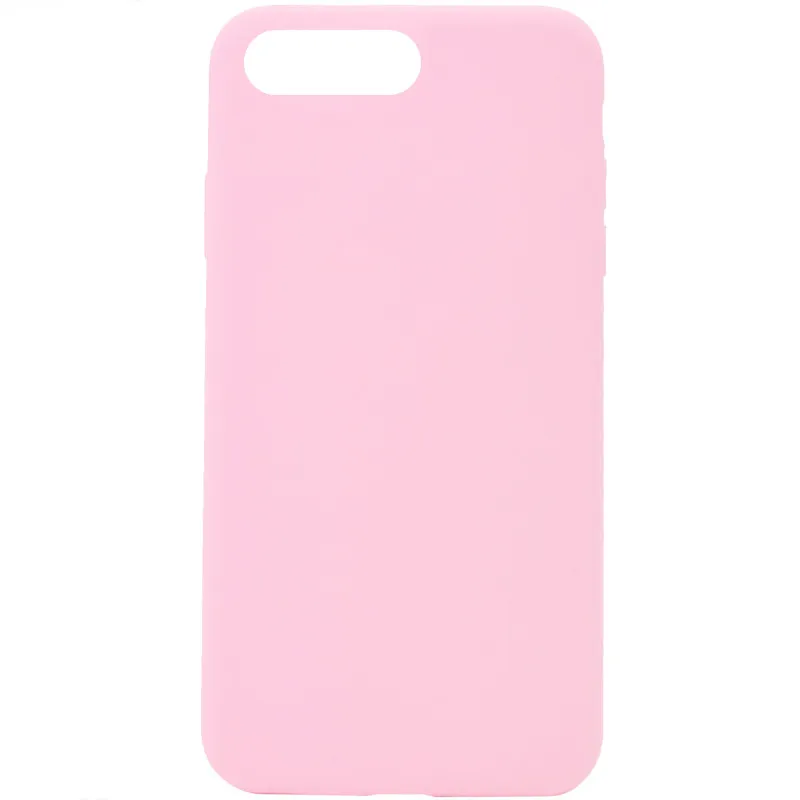 Чохол Silk Full Protective (AA) NO LOGO для Apple iPhone 7 plus / 8 plus – Рожевий / Light pink. Фото 1 з 1